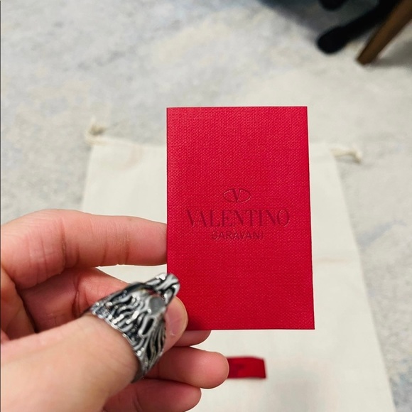 EUC Men Size 9 Valentino Garavani Rockrunner Camo & Star Denim Crystal Sneakers - Picture 10 of 13